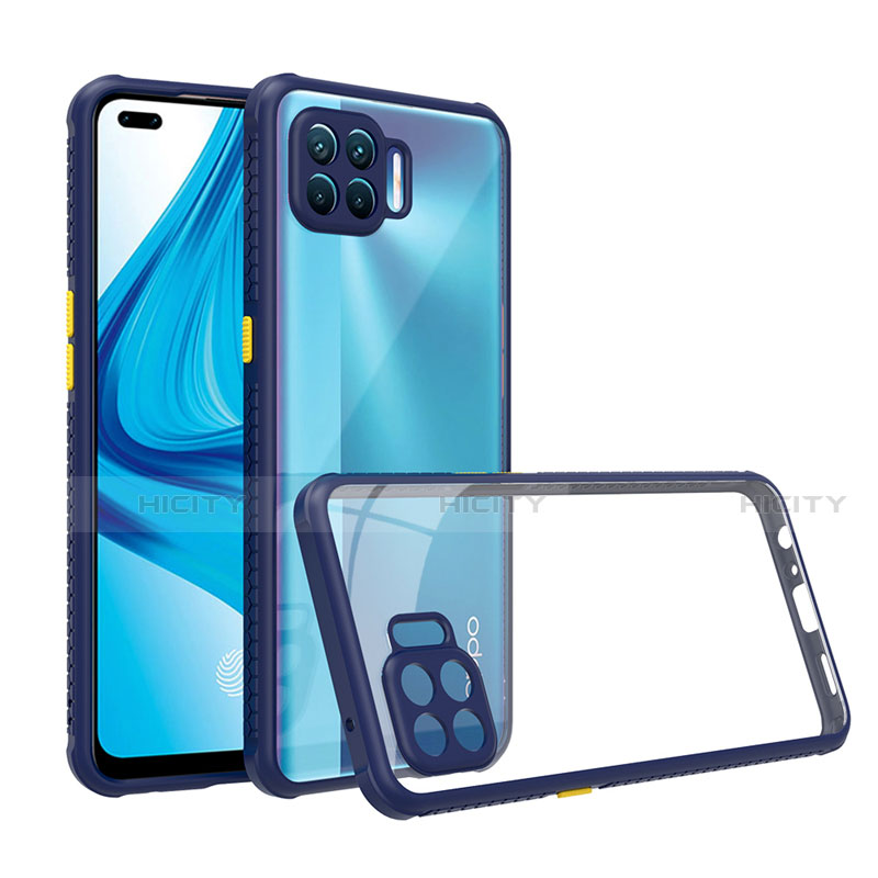 Carcasa Bumper Funda Silicona Transparente Espejo para Oppo Reno4 Lite