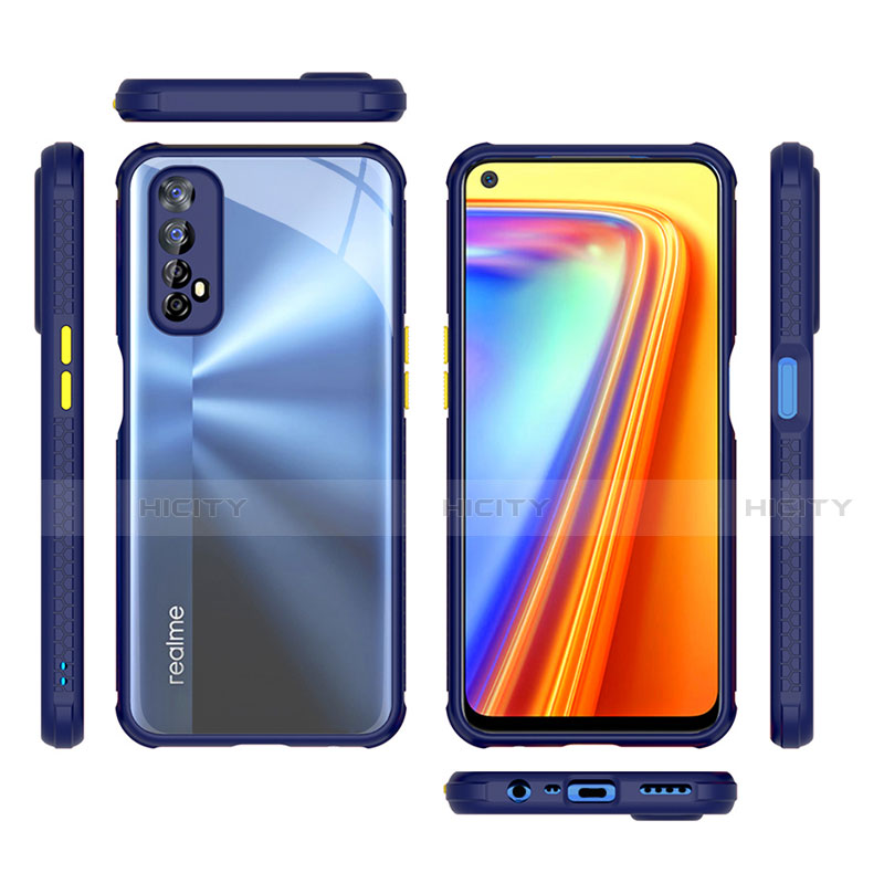 Carcasa Bumper Funda Silicona Transparente Espejo para Realme 7