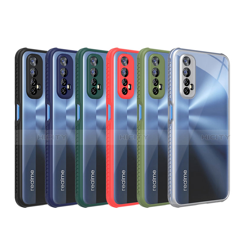 Carcasa Bumper Funda Silicona Transparente Espejo para Realme 7