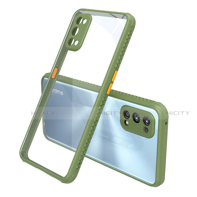 Carcasa Bumper Funda Silicona Transparente Espejo para Realme 7 Pro