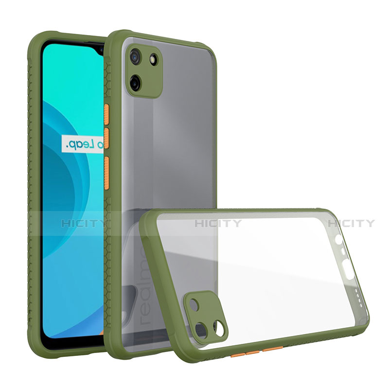 Carcasa Bumper Funda Silicona Transparente Espejo para Realme C11