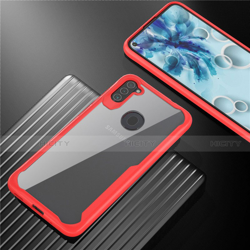 Carcasa Bumper Funda Silicona Transparente Espejo para Samsung Galaxy A11