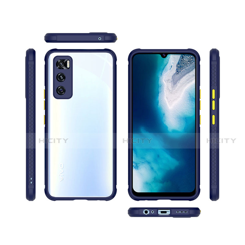 Carcasa Bumper Funda Silicona Transparente Espejo para Vivo V20 SE