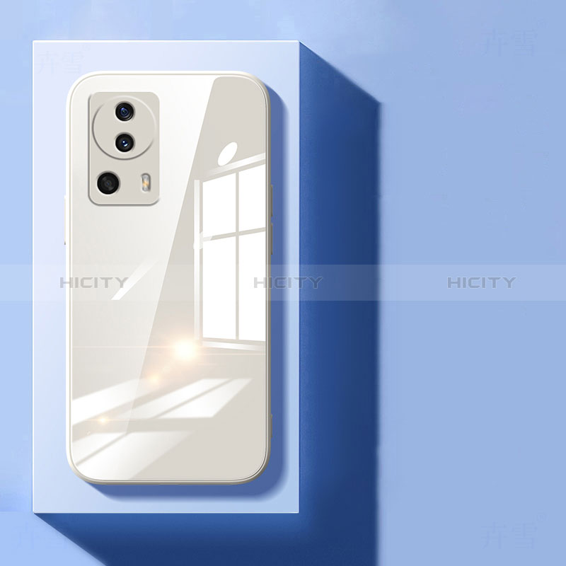 Carcasa Bumper Funda Silicona Transparente Espejo para Xiaomi Mi 13 Lite 5G Blanco
