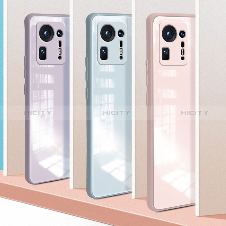 Carcasa Bumper Funda Silicona Transparente Espejo para Xiaomi Mi Mix 4 5G