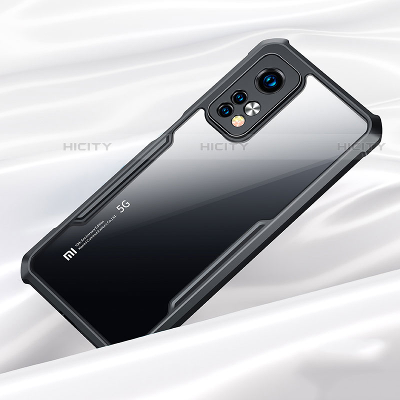 Carcasa Bumper Funda Silicona Transparente Espejo para Xiaomi Redmi K30S 5G Negro