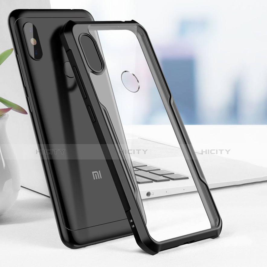 Carcasa Bumper Funda Silicona Transparente Espejo para Xiaomi Redmi Note 6 Pro