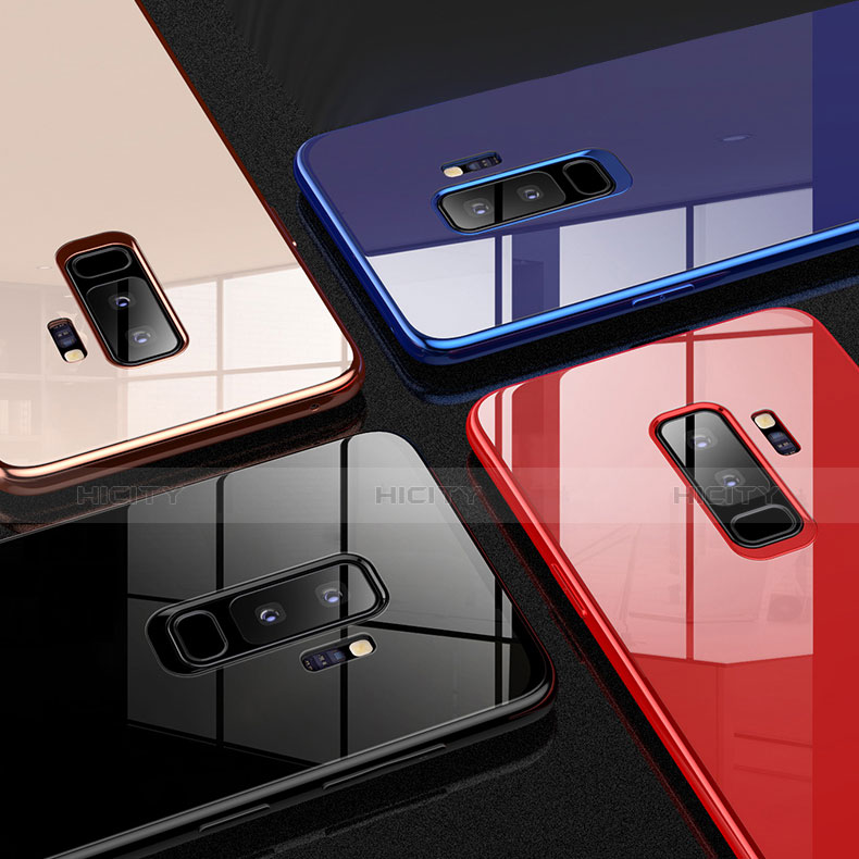 Carcasa Bumper Funda Silicona Transparente Espejo S01 para Samsung Galaxy S9 Plus