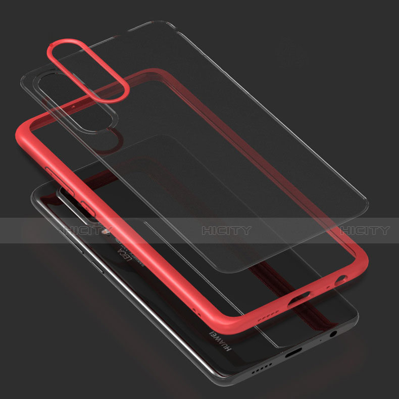 Carcasa Bumper Funda Silicona Transparente Espejo T01 para Huawei P30