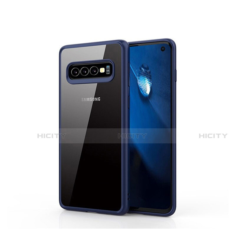 Carcasa Bumper Funda Silicona Transparente Espejo T02 para Samsung Galaxy S10 5G