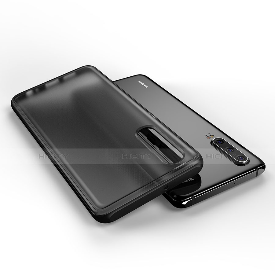 Carcasa Bumper Funda Silicona Transparente Espejo T04 para Huawei P30