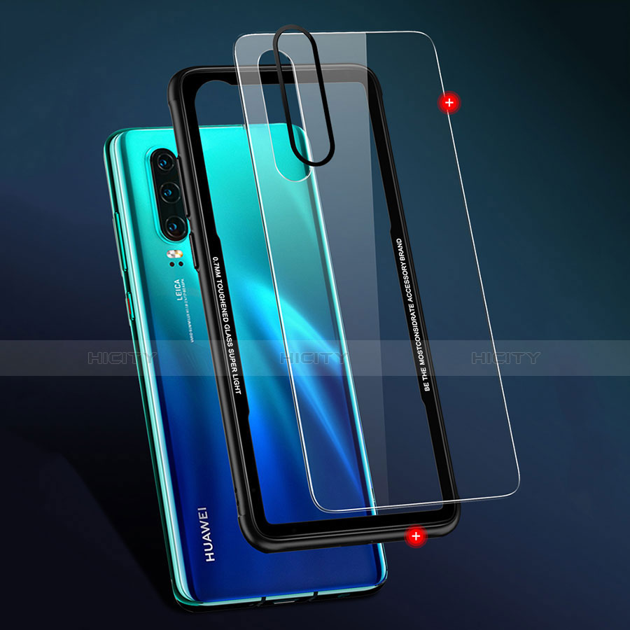 Carcasa Bumper Funda Silicona Transparente Espejo T05 para Huawei P30