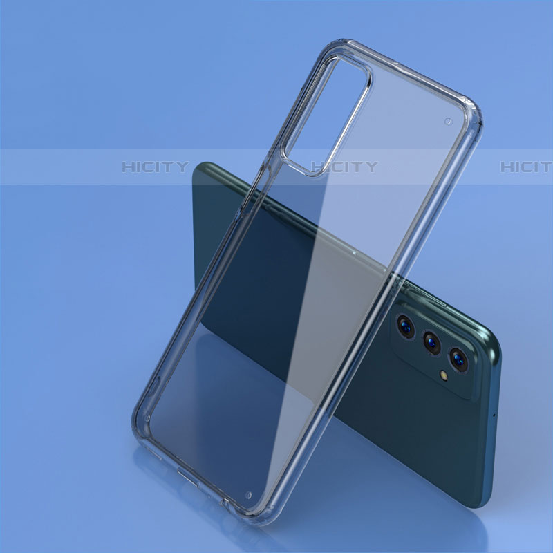 Carcasa Bumper Funda Silicona Transparente Espejo WL2 para Samsung Galaxy F23 5G Gris