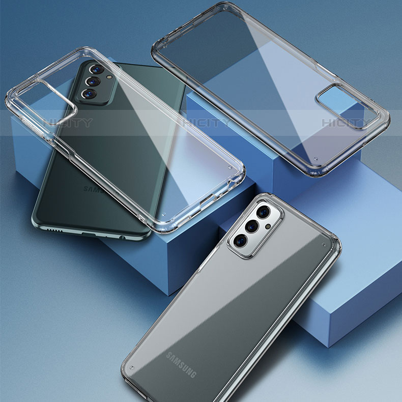 Carcasa Bumper Funda Silicona Transparente Espejo WL2 para Samsung Galaxy M23 5G