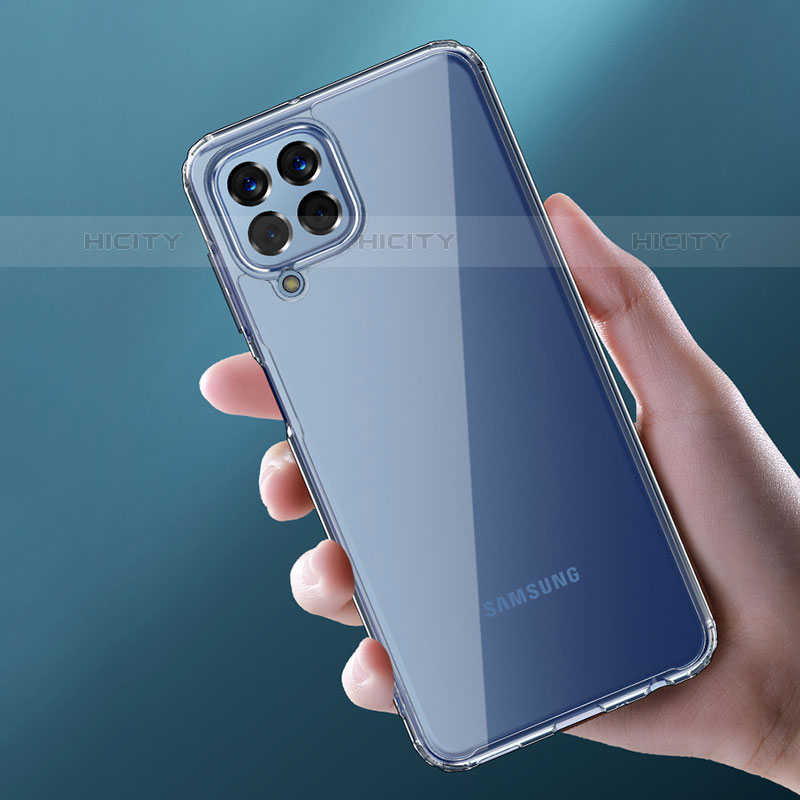 Carcasa Bumper Funda Silicona Transparente Espejo WL2 para Samsung Galaxy M53 5G