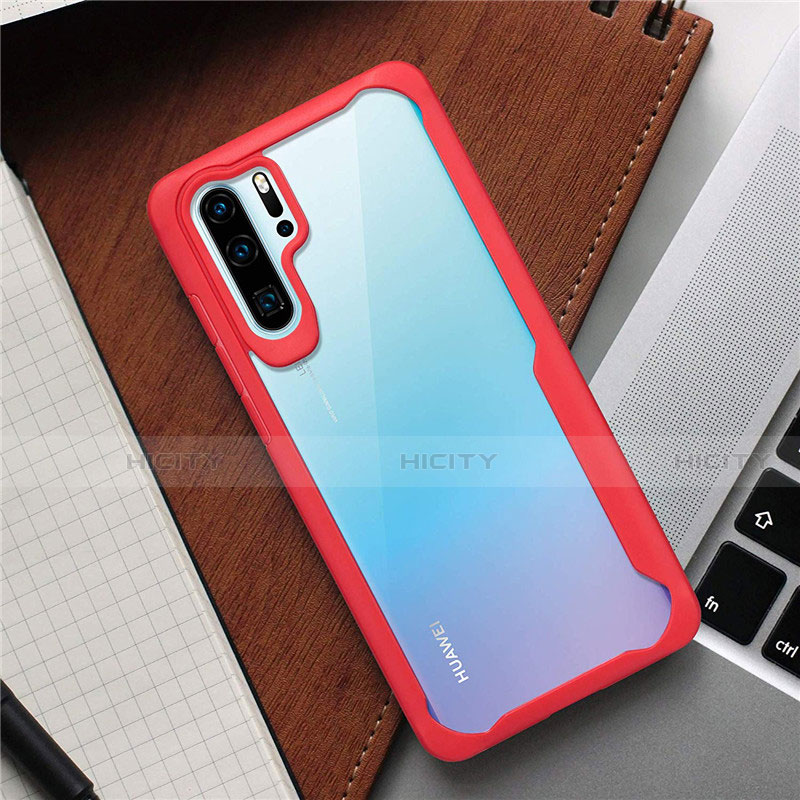 Carcasa Bumper Funda Silicona Transparente Espejo Z02 para Huawei P30 Pro