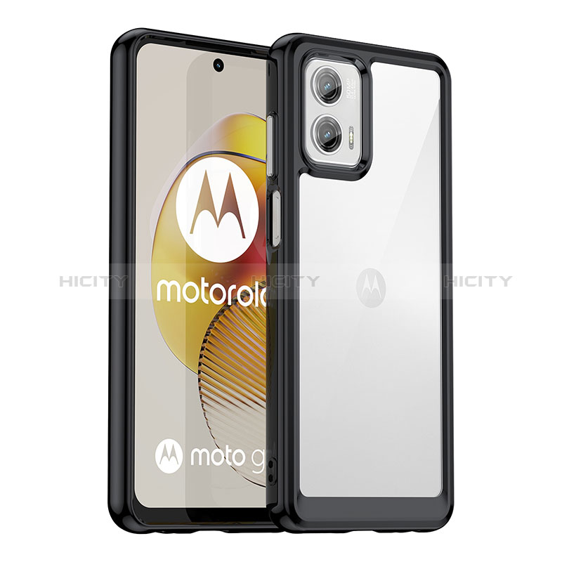 Carcasa Bumper Funda Silicona Transparente J01S para Motorola Moto G73 5G
