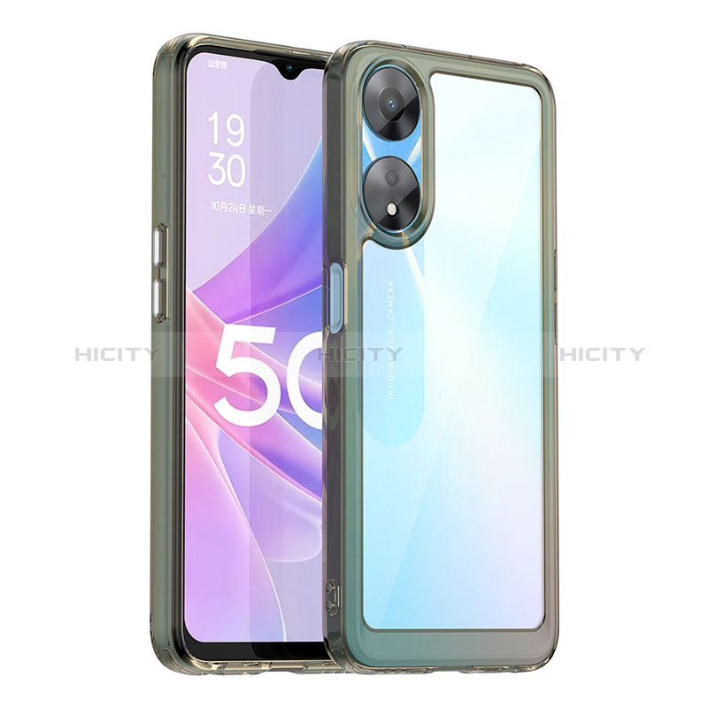 Carcasa Bumper Funda Silicona Transparente J01S para Oppo A78 5G