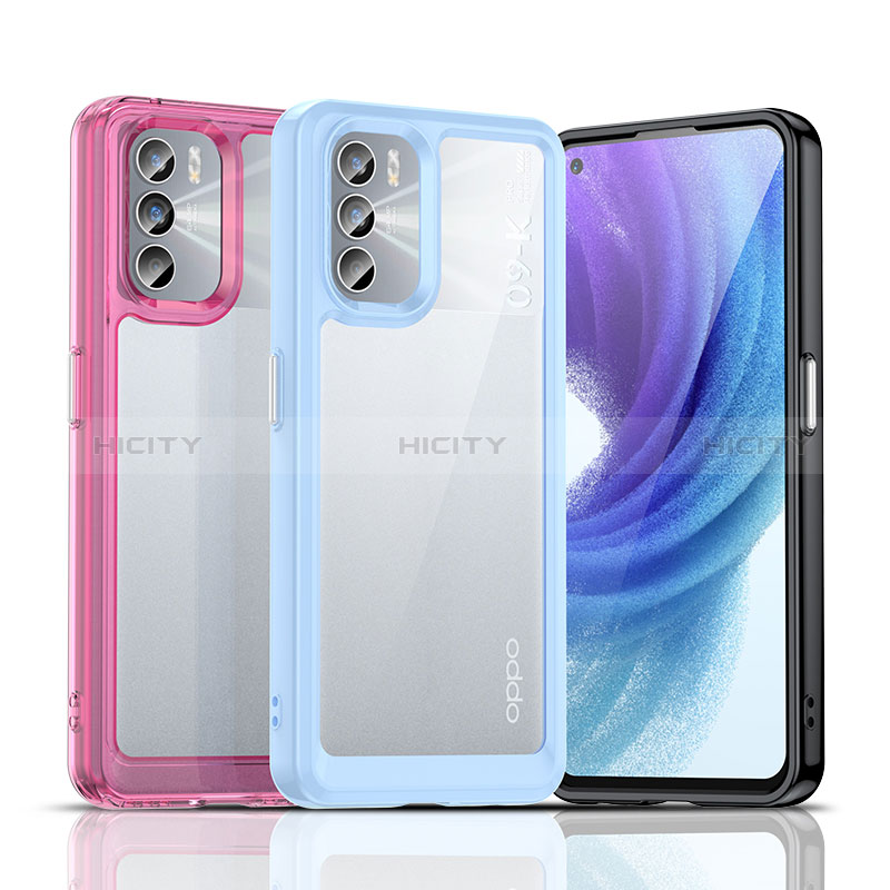 Carcasa Bumper Funda Silicona Transparente J01S para Oppo K9 Pro 5G