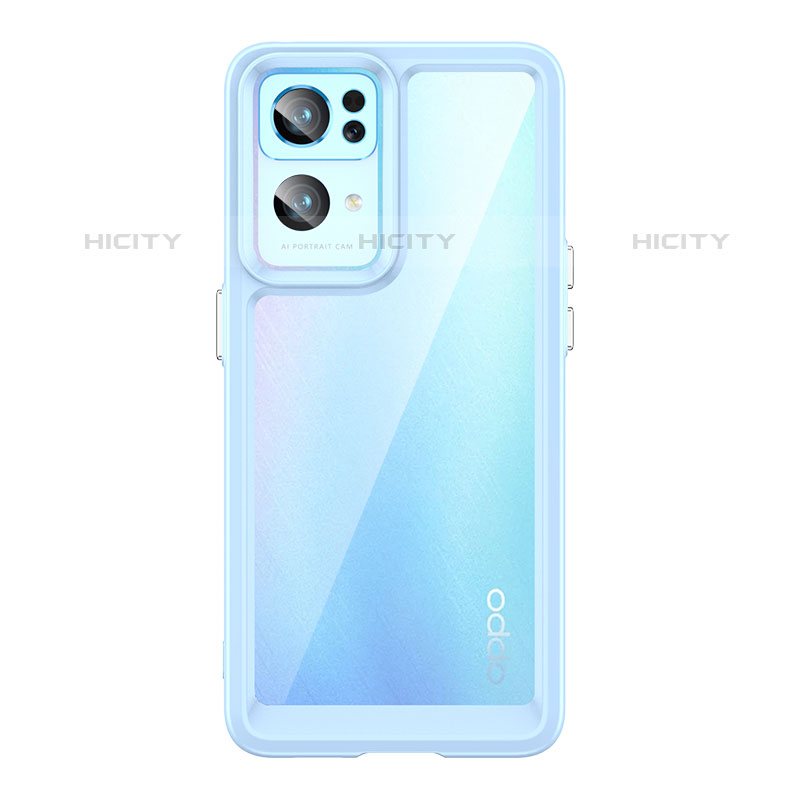 Carcasa Bumper Funda Silicona Transparente J01S para Oppo Reno7 Pro 5G