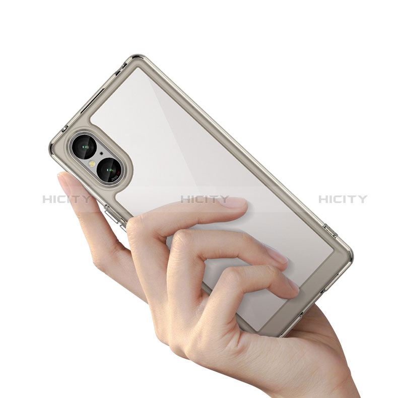 Carcasa Bumper Funda Silicona Transparente J01S para Sony Xperia 5 V