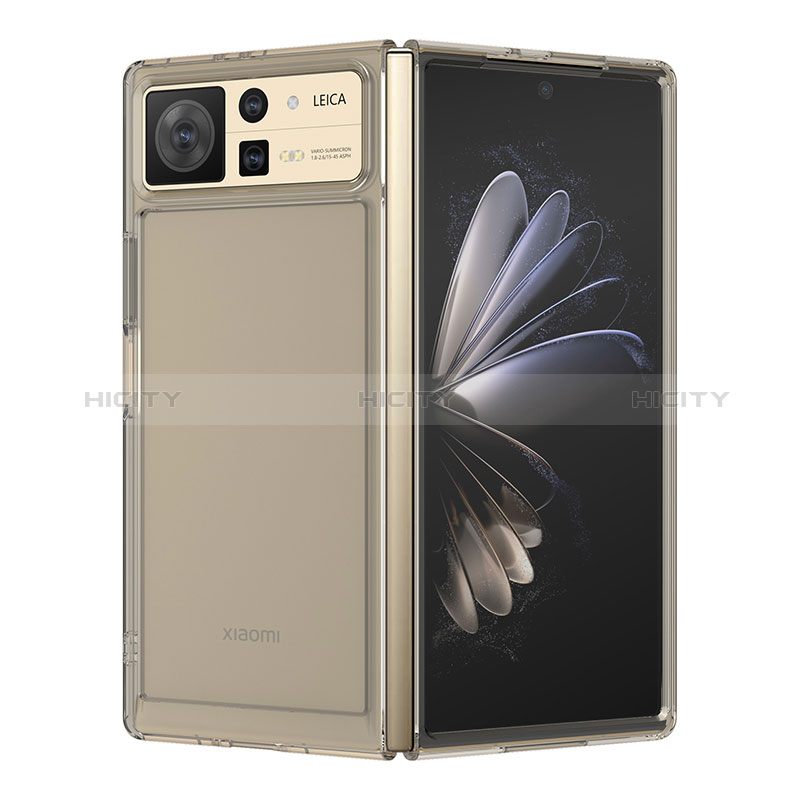 Carcasa Bumper Funda Silicona Transparente J01S para Xiaomi Mix Fold 2 5G Gris