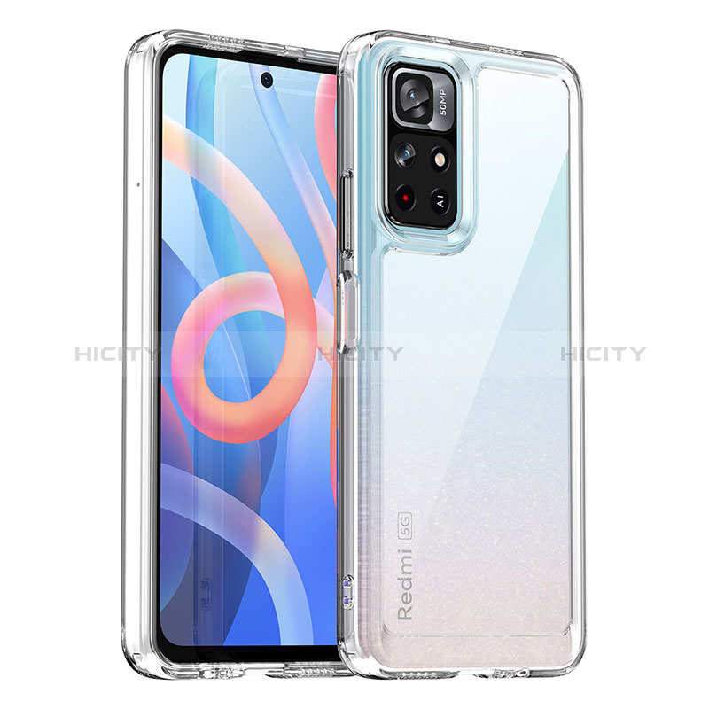 Carcasa Bumper Funda Silicona Transparente J01S para Xiaomi Redmi Note 11 5G