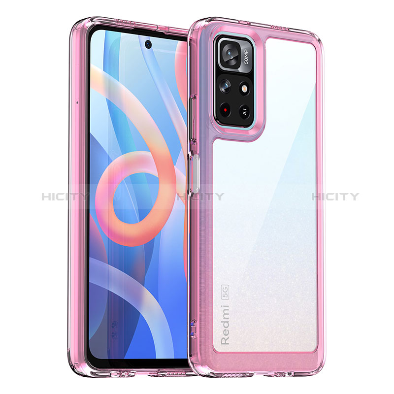 Carcasa Bumper Funda Silicona Transparente J01S para Xiaomi Redmi Note 11 5G