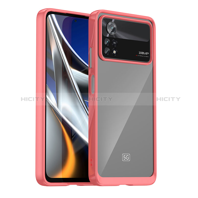 Carcasa Bumper Funda Silicona Transparente J01S para Xiaomi Redmi Note 11E Pro 5G