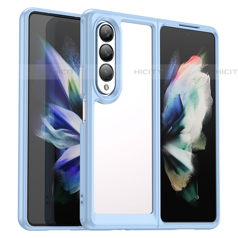 Carcasa Bumper Funda Silicona Transparente J02S para Samsung Galaxy Z Fold4 5G