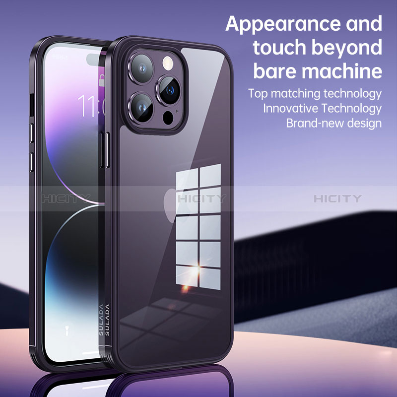 Carcasa Bumper Funda Silicona Transparente LD1 para Apple iPhone 13 Pro Max