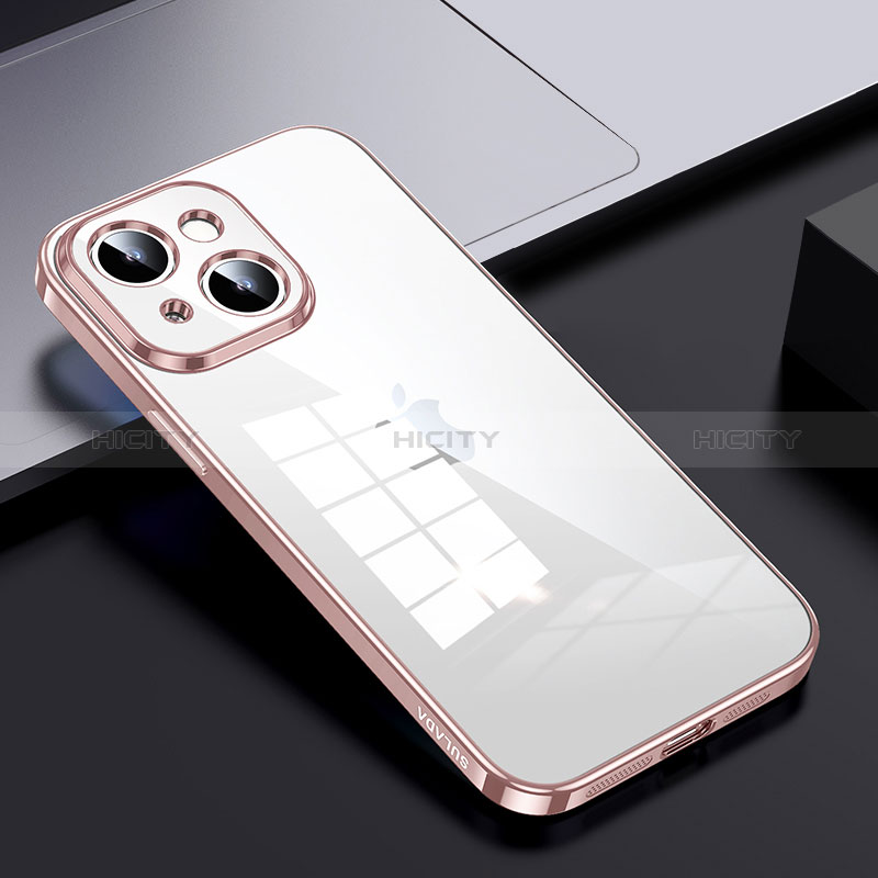 Carcasa Bumper Funda Silicona Transparente LD2 para Apple iPhone 13