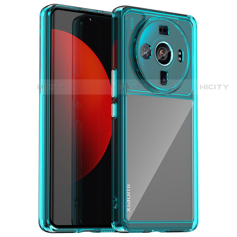 Carcasa Bumper Funda Silicona Transparente M01 para Xiaomi Mi 12 Ultra 5G Verde