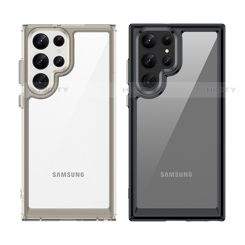 Carcasa Bumper Funda Silicona Transparente M03 para Samsung Galaxy S21 Ultra 5G