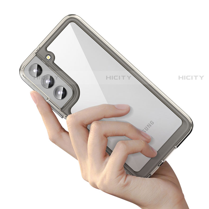 Carcasa Bumper Funda Silicona Transparente M03 para Samsung Galaxy S22 5G