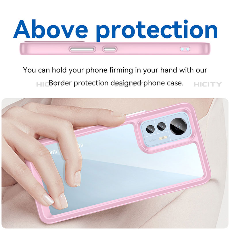 Carcasa Bumper Funda Silicona Transparente M06 para Xiaomi Mi 12 Lite 5G