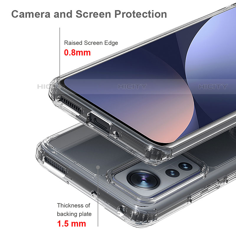 Carcasa Bumper Funda Silicona Transparente M07 para Xiaomi Mi 12S Pro 5G