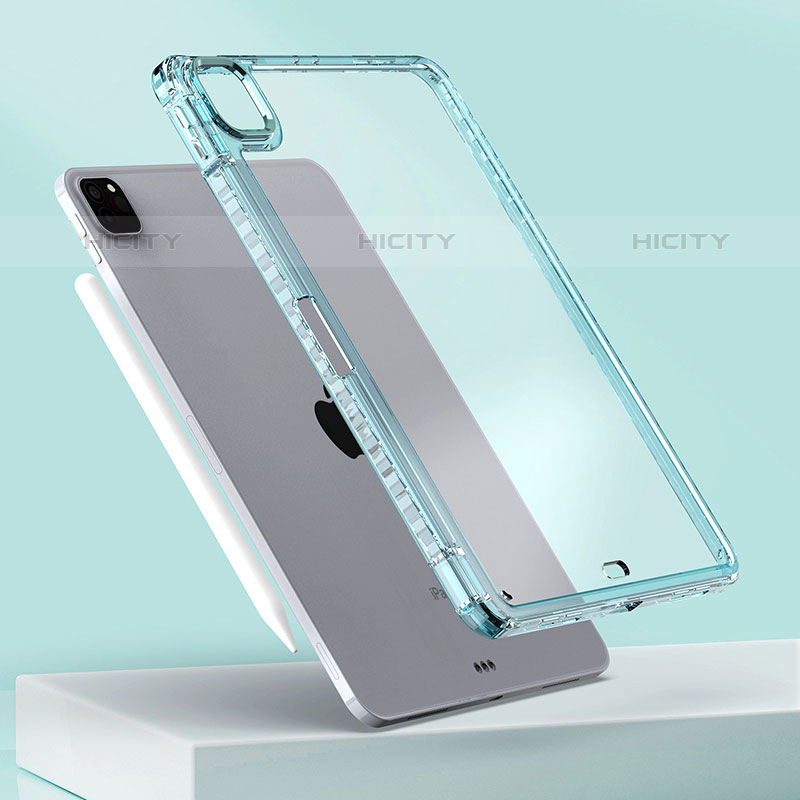Carcasa Bumper Funda Silicona Transparente P01 para Apple iPad Pro 11 (2020)