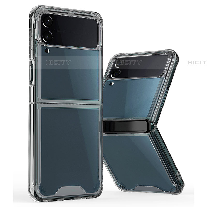 Carcasa Bumper Funda Silicona Transparente P01 para Samsung Galaxy Z Flip4 5G