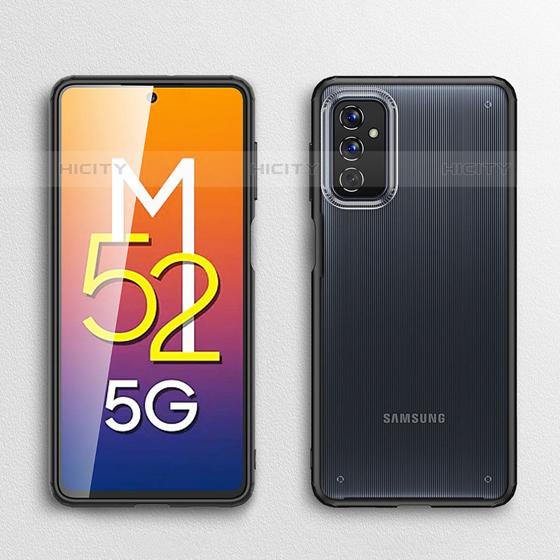 Carcasa Bumper Funda Silicona Transparente para Samsung Galaxy M52 5G
