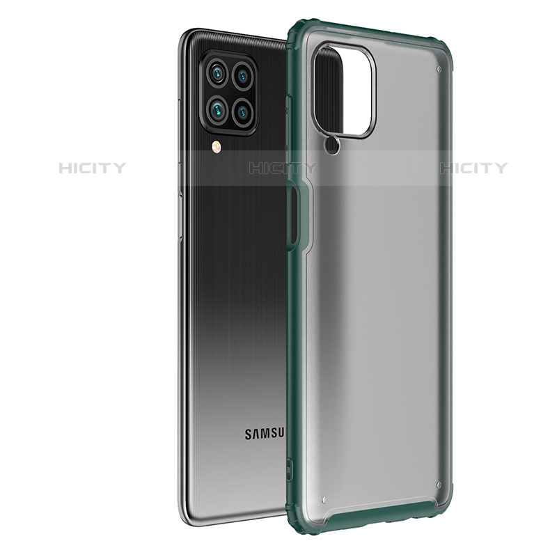 Carcasa Bumper Funda Silicona Transparente para Samsung Galaxy M62 4G Verde