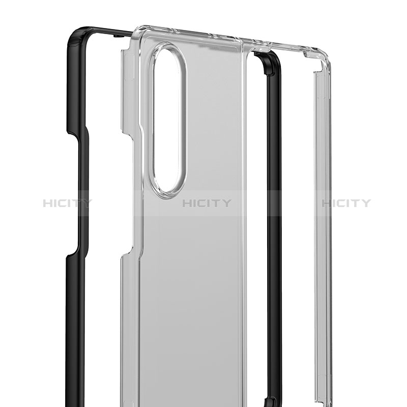 Carcasa Bumper Funda Silicona Transparente para Samsung Galaxy Z Fold3 5G