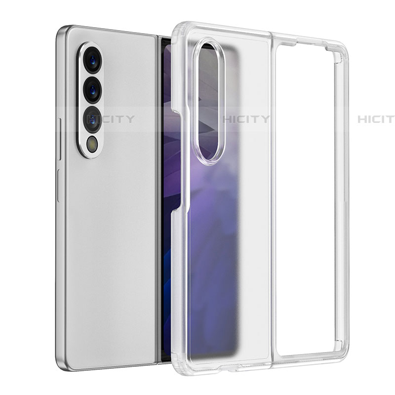 Carcasa Bumper Funda Silicona Transparente para Samsung Galaxy Z Fold4 5G Claro