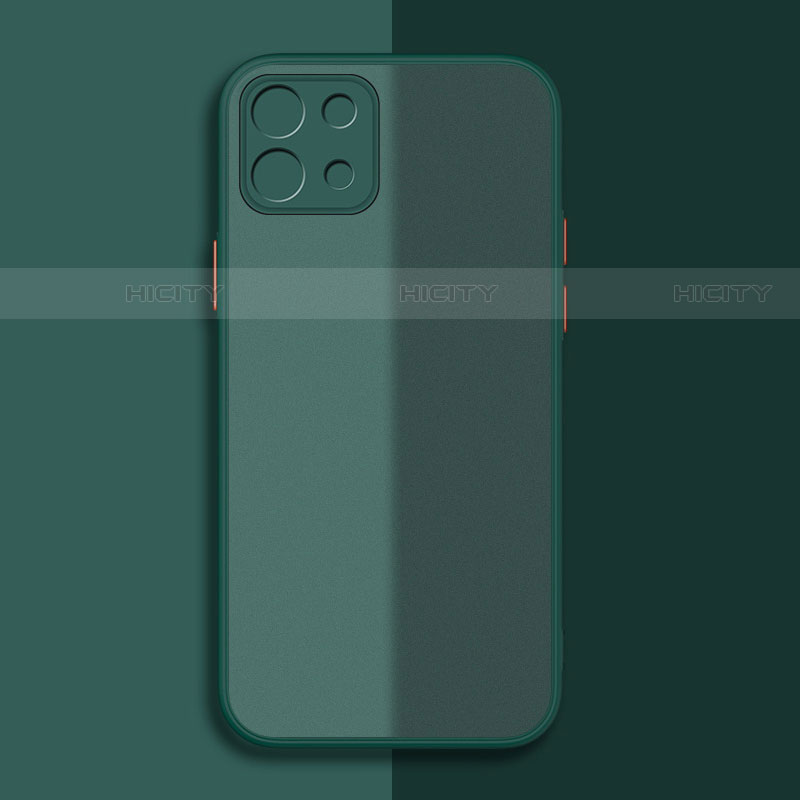 Carcasa Bumper Funda Silicona Transparente para Xiaomi Mi 11 Lite 5G Verde