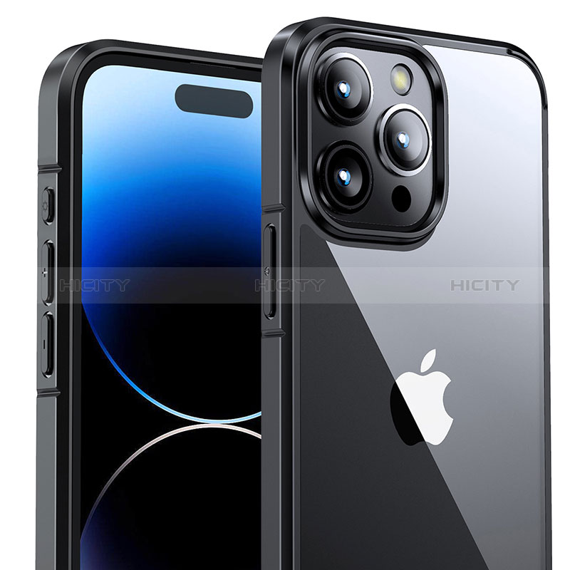 Carcasa Bumper Funda Silicona Transparente QC2 para Apple iPhone 14 Pro Max