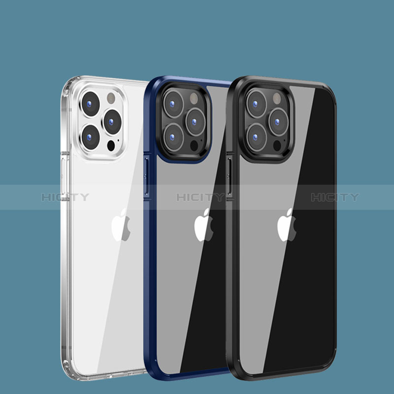 Carcasa Bumper Funda Silicona Transparente QC3 para Apple iPhone 15 Pro Max