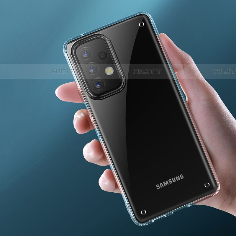Carcasa Bumper Funda Silicona Transparente W01L para Samsung Galaxy A53 5G