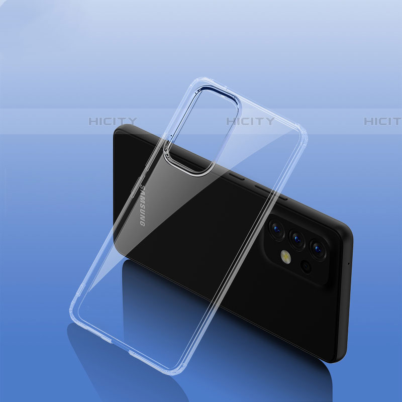 Carcasa Bumper Funda Silicona Transparente W01L para Samsung Galaxy A53 5G Claro