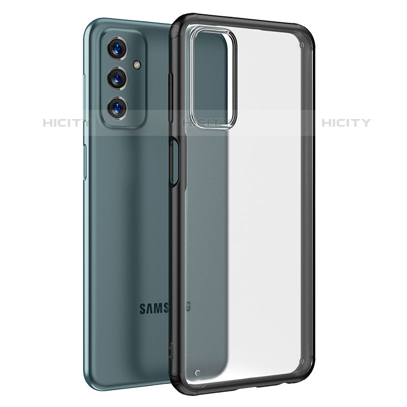 Carcasa Bumper Funda Silicona Transparente WL1 para Samsung Galaxy M23 5G Negro