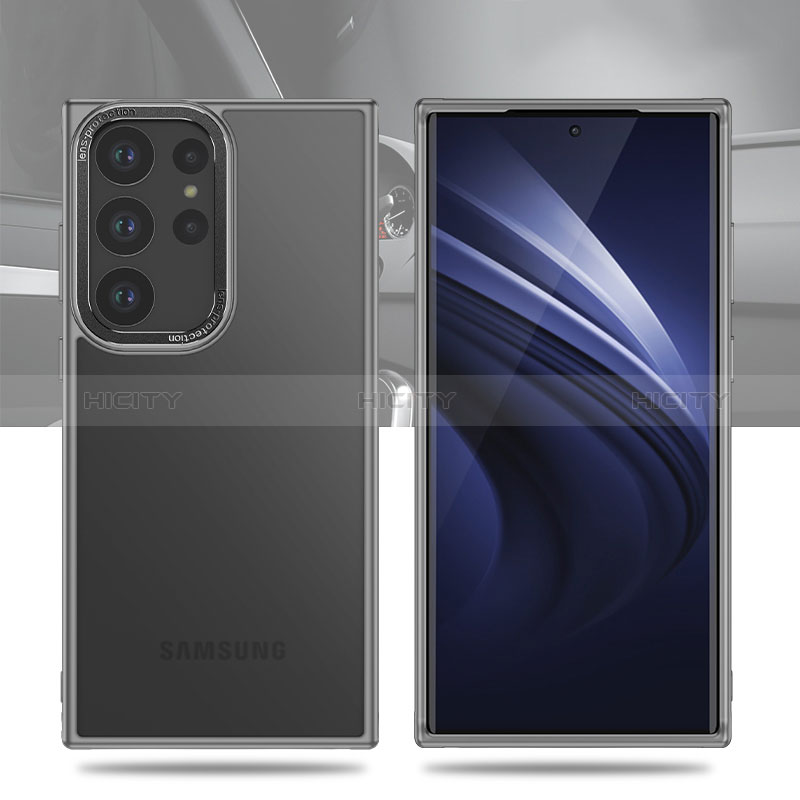 Carcasa Bumper Funda Silicona Transparente WL1 para Samsung Galaxy S22 Ultra 5G